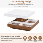 Mission Style Coffee Table with Bottom Shelf | Multiple Finishes