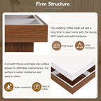 Mission Style Coffee Table with Bottom Shelf | Multiple Finishes