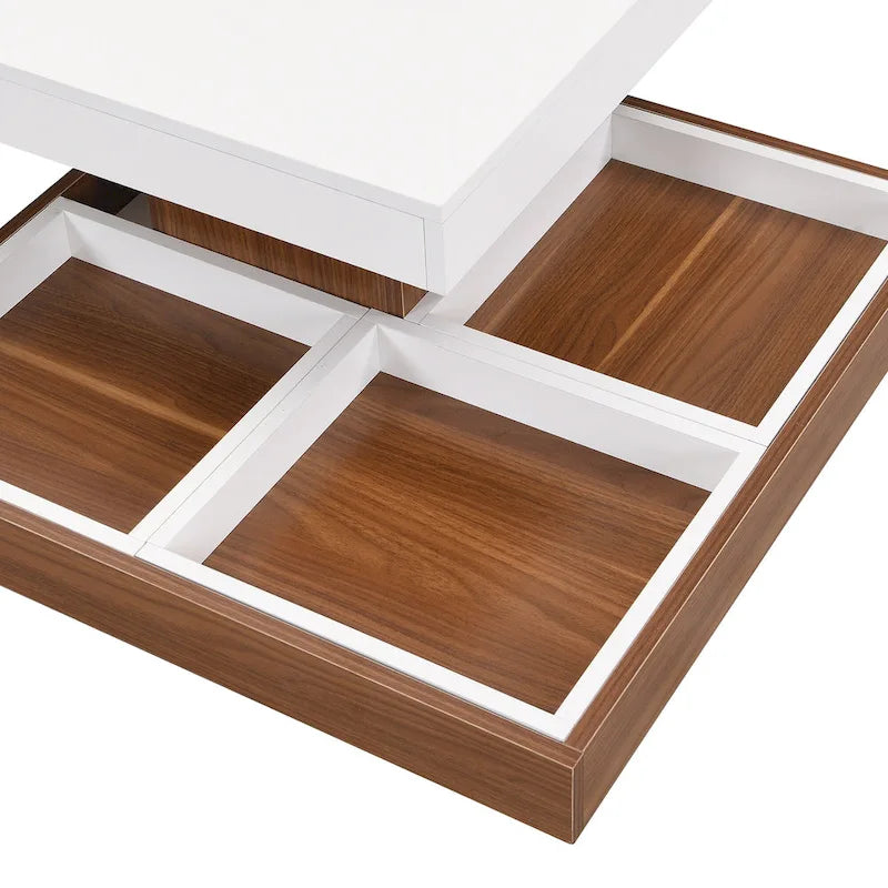 Mission Style Coffee Table with Bottom Shelf | Multiple Finishes