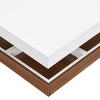Mission Style Coffee Table with Bottom Shelf | Multiple Finishes
