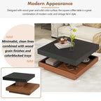 Mission Style Coffee Table with Bottom Shelf | Multiple Finishes