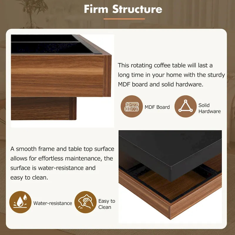 Mission Style Coffee Table with Bottom Shelf | Multiple Finishes