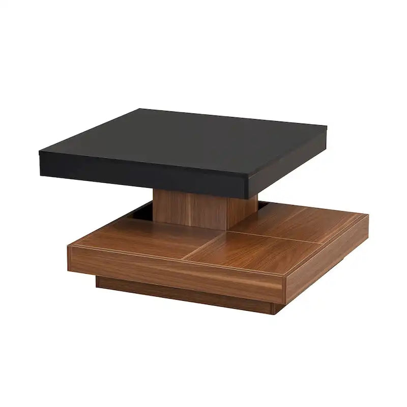 Mission Style Coffee Table with Bottom Shelf | Multiple Finishes