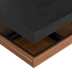 Mission Style Coffee Table with Bottom Shelf | Multiple Finishes