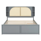 Rough Mango Wood TV Stand | Bicycle Chain Wheel Doors | 47.2"