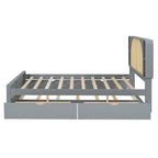 Rough Mango Wood TV Stand | Bicycle Chain Wheel Doors | 47.2"