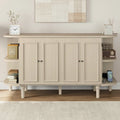 Solid Wood Extendable Dining Table with Queen Anne Chairs | Grey Oak