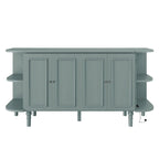 Solid Wood Extendable Dining Table with Queen Anne Chairs | Grey Oak