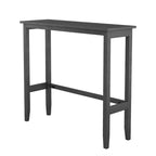 Farmhouse Dining Table with 2 Bar Chairs | Solid Acacia Wood