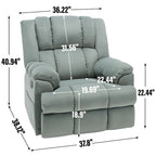 Modern Boucle 4-Seater Sectional Sofa | ARC Armrest & 4 Pillows