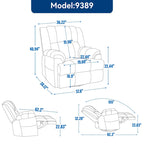 Modern Boucle 4-Seater Sectional Sofa | ARC Armrest & 4 Pillows