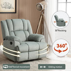 Modern Boucle 4-Seater Sectional Sofa | ARC Armrest & 4 Pillows