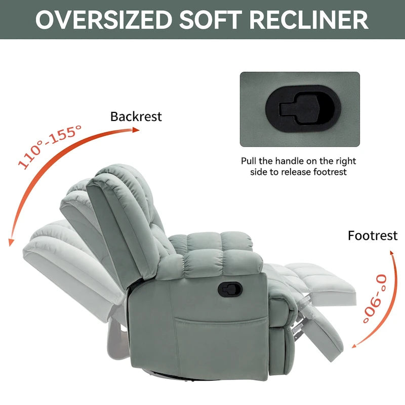 Modern Boucle 4-Seater Sectional Sofa | ARC Armrest & 4 Pillows