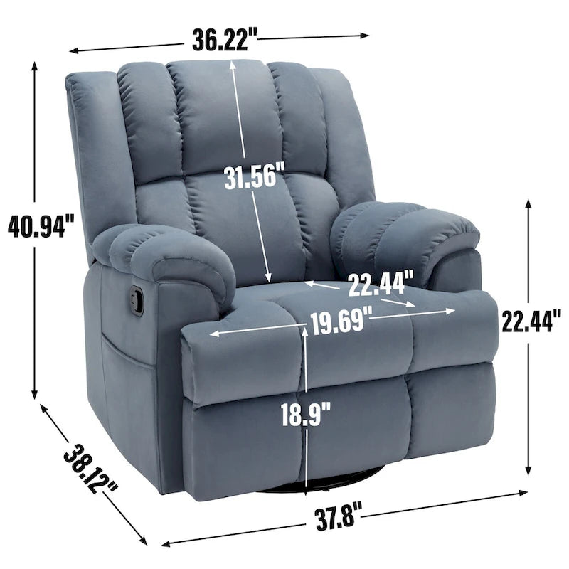 Modern Boucle 4-Seater Sectional Sofa | ARC Armrest & 4 Pillows