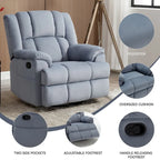 Modern Boucle 4-Seater Sectional Sofa | ARC Armrest & 4 Pillows