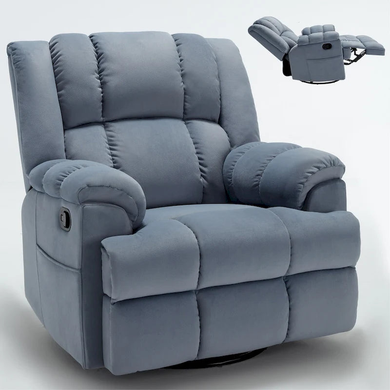 Modern Boucle 4-Seater Sectional Sofa | ARC Armrest & 4 Pillows