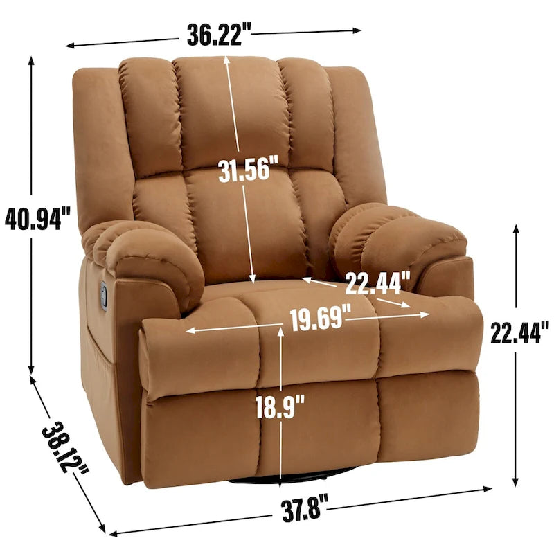 Modern Boucle 4-Seater Sectional Sofa | ARC Armrest & 4 Pillows