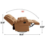 Modern Boucle 4-Seater Sectional Sofa | ARC Armrest & 4 Pillows