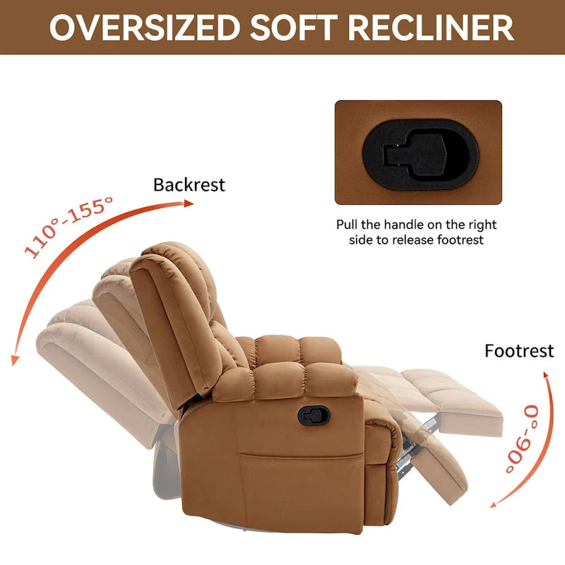 Modern Boucle 4-Seater Sectional Sofa | ARC Armrest & 4 Pillows