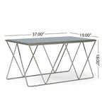 47" Farmhouse Console Table | 3 Open Shelves & 1 Drawer | Black Oak