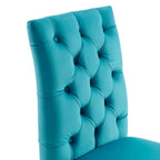 Mottled Fabric Accent Chairs with Black Wood Legs | 2 Chairs