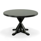 Monet Round Dining Table | X-Base Pedestal | Seats 4 | 48"W