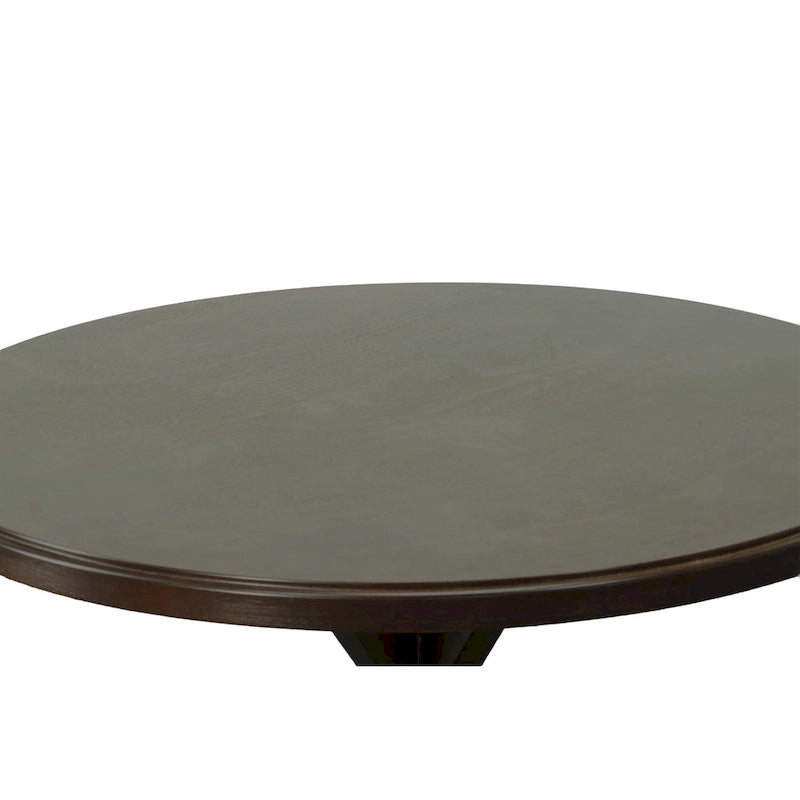 Monet Round Dining Table | X-Base Pedestal | Seats 4 | 48"W