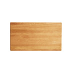 Natural Solid Oak Wood Desk with Drawer | Multi-Use Home Office