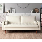 2-Tier Square Coffee Table | 360° Rotating Top & 3 Detachable Trays