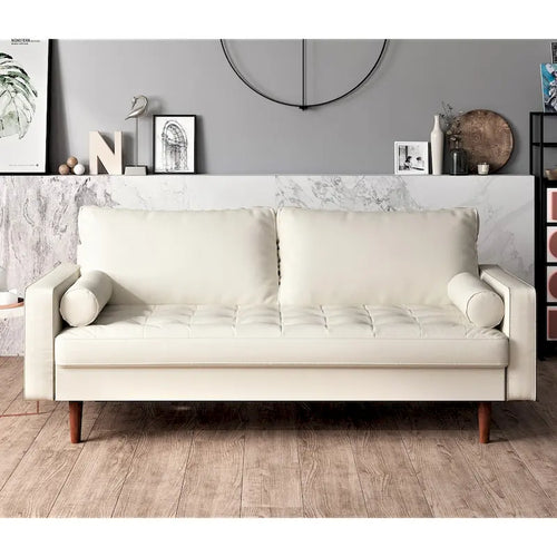 2-Tier Square Coffee Table | 360° Rotating Top & 3 Detachable Trays