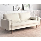 2-Tier Square Coffee Table | 360° Rotating Top & 3 Detachable Trays