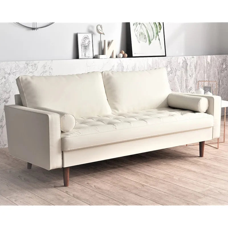 2-Tier Square Coffee Table | 360° Rotating Top & 3 Detachable Trays