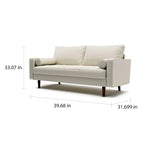 2-Tier Square Coffee Table | 360° Rotating Top & 3 Detachable Trays