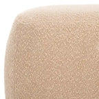 Velvet Tufted Armless Dining Chair | Nailhead Trim & Ring Pull Back