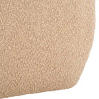 Velvet Tufted Armless Dining Chair | Nailhead Trim & Ring Pull Back