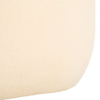 Velvet Tufted Armless Dining Chair | Nailhead Trim & Ring Pull Back