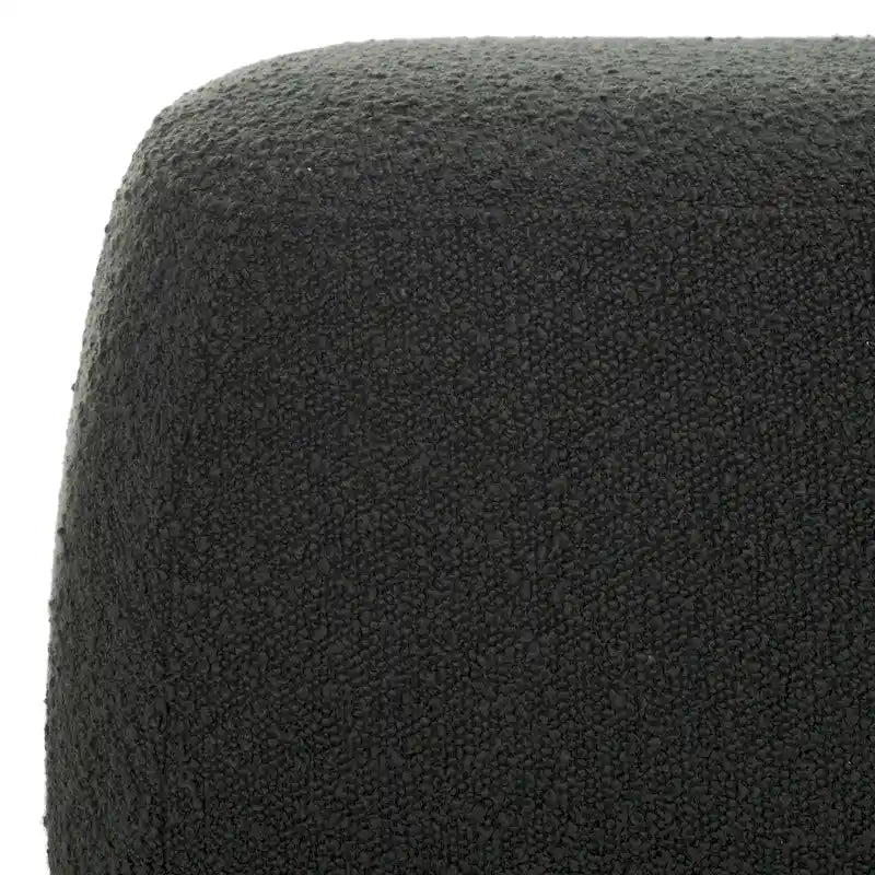 Velvet Tufted Armless Dining Chair | Nailhead Trim & Ring Pull Back