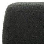 Velvet Tufted Armless Dining Chair | Nailhead Trim & Ring Pull Back