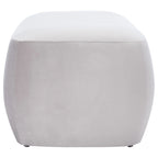 Velvet Tufted Armless Dining Chair | Nailhead Trim & Ring Pull Back
