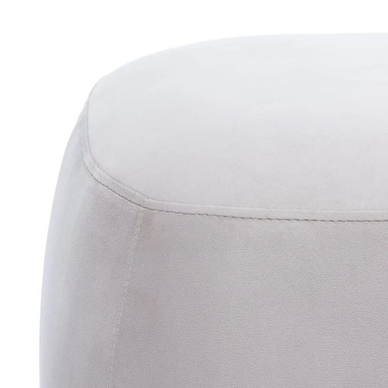 Velvet Tufted Armless Dining Chair | Nailhead Trim & Ring Pull Back