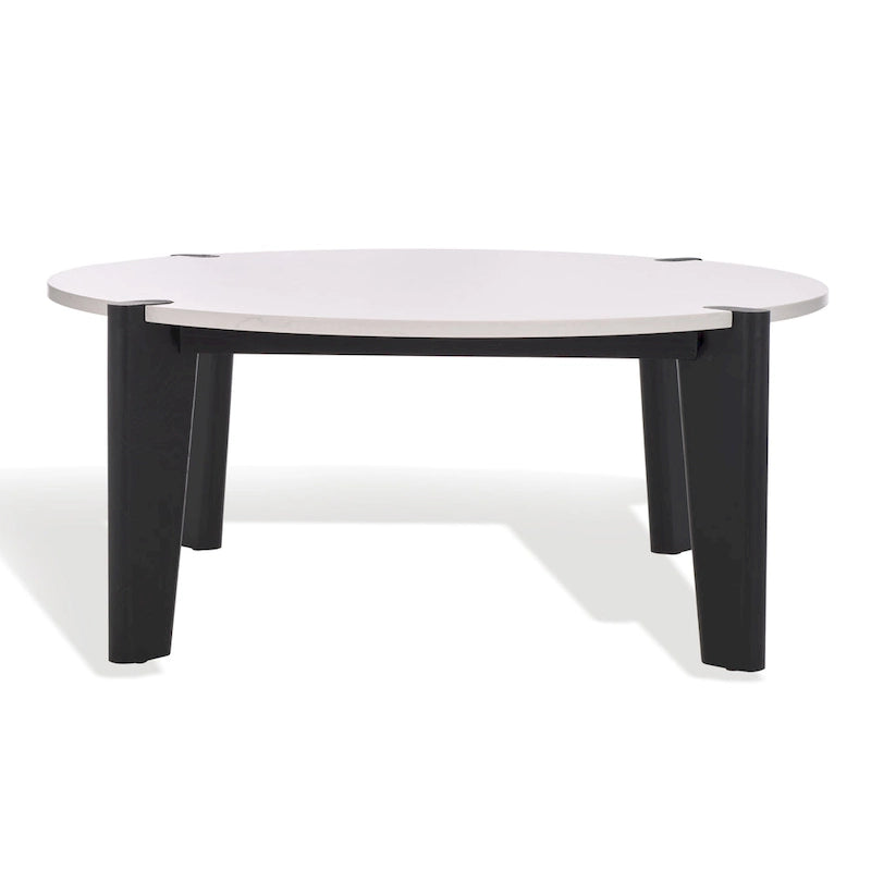 Sarma Marble Top Round Coffee Table 40"W x 40"D x 16"H