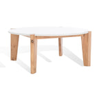 Sarma Marble Top Round Coffee Table 40"W x 40"D x 16"H