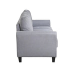 Pumpkin Compact Sofa | Boucle Fabric & Padded Arms | Quick Assembly