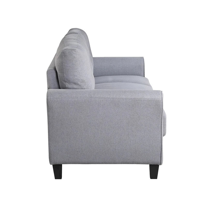 Pumpkin Compact Sofa | Boucle Fabric & Padded Arms | Quick Assembly