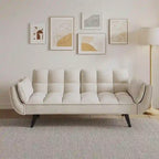 Modular Convertible Sectional Sofa with Ottoman | Sofa or Bed