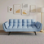 Modular Convertible Sectional Sofa with Ottoman | Sofa or Bed