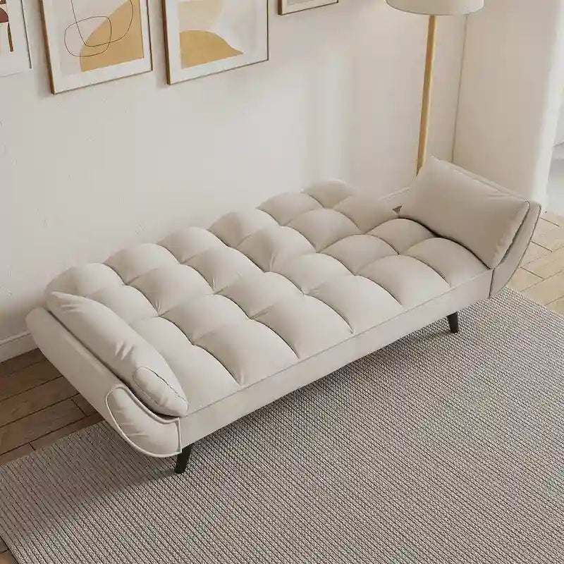 Modular Convertible Sectional Sofa with Ottoman | Sofa or Bed