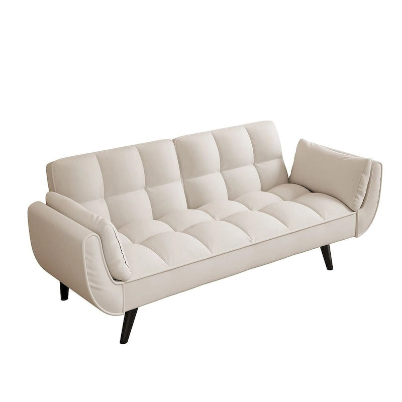 Modular Convertible Sectional Sofa with Ottoman | Sofa or Bed