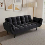 Modular Convertible Sectional Sofa with Ottoman | Sofa or Bed
