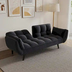 Modular Convertible Sectional Sofa with Ottoman | Sofa or Bed